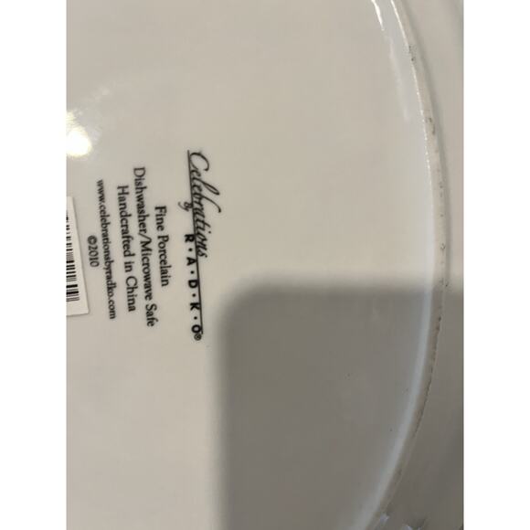 CHRISTOPHER RADKO Traditions Holiday Celebrations Dinner Plate Christmas Tree - Picture 4 of 5